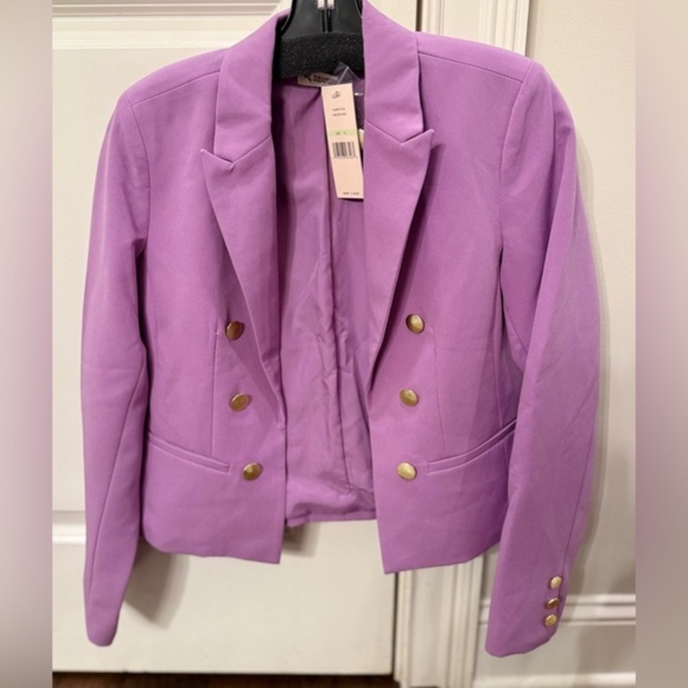 Nanette Lepore Nolita Lilac Blazer Size 4
